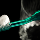 A 2009 photo of a toothbrush with Colgate Total toothpaste on it, a brand that once contained triclosan. The company only switched its formula this year.